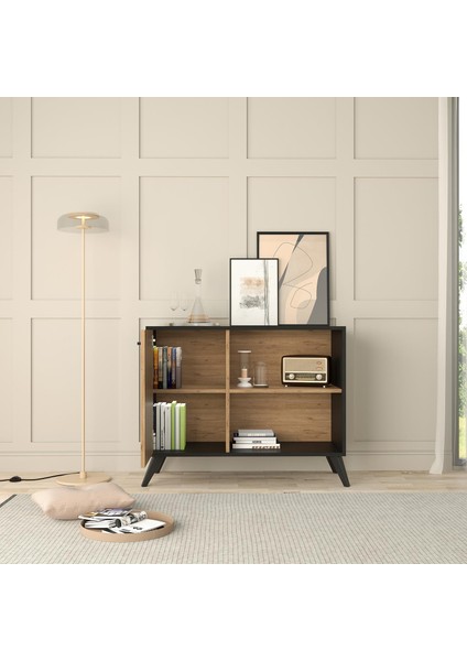 H1130 Lisa Konsol Siyah-Sepet 100 cm fırsatları