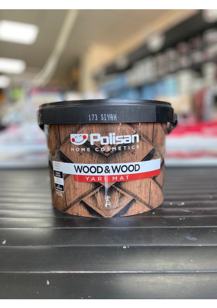 Wood & Wood Yarı Mat Ahşap Boyası 0,75LT