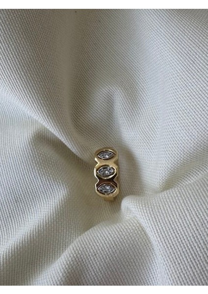 Melis Modeli Taşlı Earcuff (Kıkırdak Küpesi)