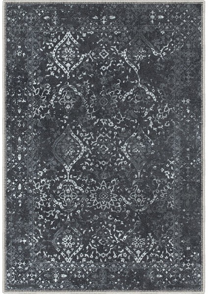 Şönil Halı, Makinada Yıkanabilir, Kaymaz Dokuma Taban, Modern & Dekoratif Tasarım FR207