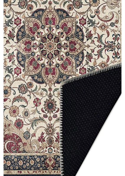 Şönil Halı, Makinada Yıkanabilir, Kaymaz Dokuma Taban, Modern & Dekoratif Tasarım FR621