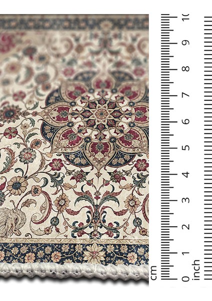 Şönil Halı, Makinada Yıkanabilir, Kaymaz Dokuma Taban, Modern & Dekoratif Tasarım FR621