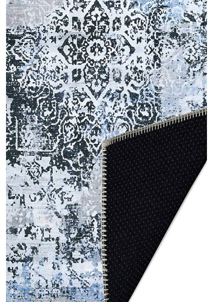 Şönil Halı, Makinada Yıkanabilir, Kaymaz Dokuma Taban, Modern & Dekoratif Tasarım FR1210