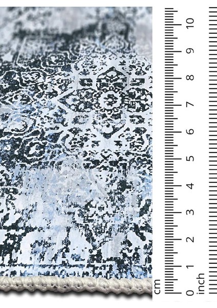 Şönil Halı, Makinada Yıkanabilir, Kaymaz Dokuma Taban, Modern & Dekoratif Tasarım FR1210