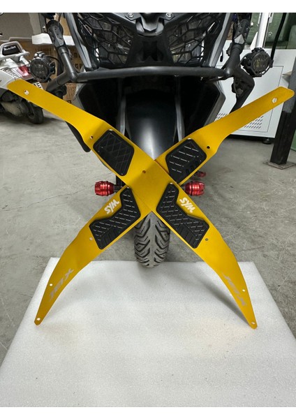Sym Aksesuar Jet x 125 Alüminyum Paspas (Sarı) fırsatları