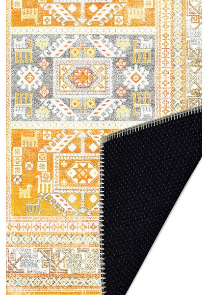 Şönil Halı, Makinada Yıkanabilir, Kaymaz Dokuma Taban, Modern & Dekoratif Tasarım FR837