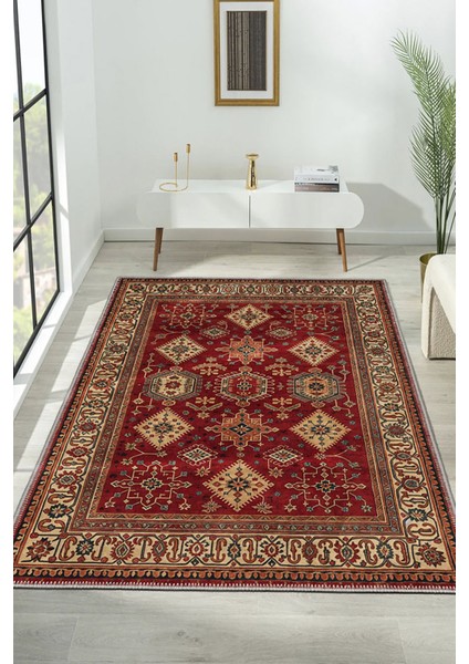 Şönil Halı, Makinada Yıkanabilir, Kaymaz Dokuma Taban, Modern & Dekoratif Tasarım FR219