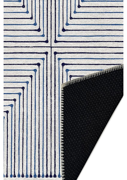 Şönil Halı, Makinada Yıkanabilir, Kaymaz Dokuma Taban, Modern & Dekoratif Tasarım FR801 fırsatları