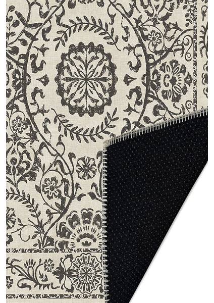 Şönil Halı, Makinada Yıkanabilir, Kaymaz Dokuma Taban, Modern & Dekoratif Tasarım FR418