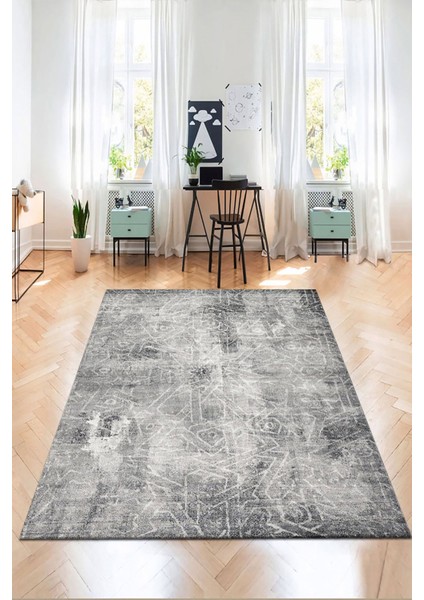 Şönil Halı, Makinada Yıkanabilir, Kaymaz Dokuma Taban, Modern & Dekoratif Tasarım FR45