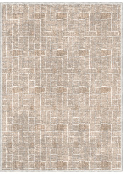Şönil Halı, Makinada Yıkanabilir, Kaymaz Dokuma Taban, Modern & Dekoratif Tasarım FR640