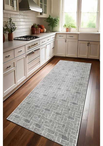 Şönil Halı, Makinada Yıkanabilir, Kaymaz Dokuma Taban, Modern & Dekoratif Tasarım FR625