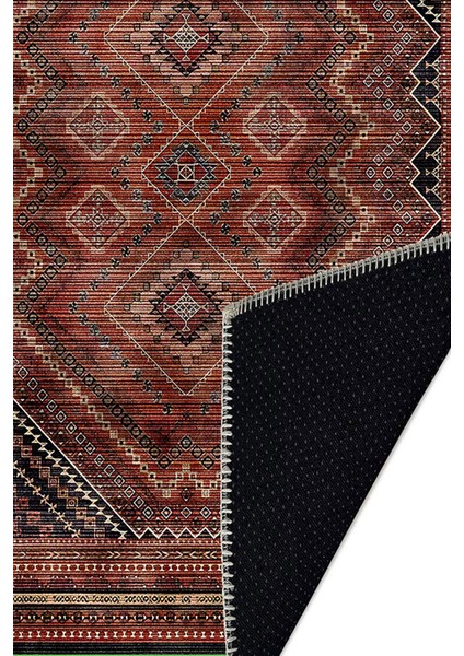 Şönil Halı, Makinada Yıkanabilir, Kaymaz Dokuma Taban, Modern & Dekoratif Tasarım FR467