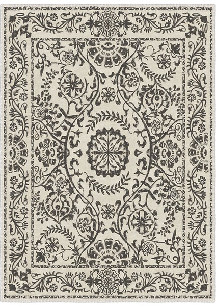 Şönil Halı, Makinada Yıkanabilir, Kaymaz Dokuma Taban, Modern & Dekoratif Tasarım FR415