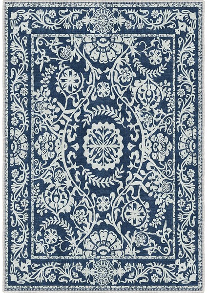 Şönil Halı, Makinada Yıkanabilir, Kaymaz Dokuma Taban, Modern & Dekoratif Tasarım FR869