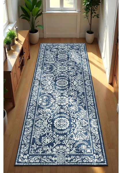 Şönil Halı, Makinada Yıkanabilir, Kaymaz Dokuma Taban, Modern & Dekoratif Tasarım FR869