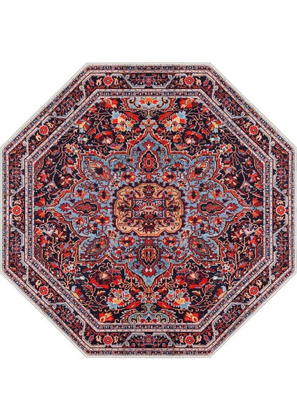 Şönil Halı, Makinada Yıkanabilir, Kaymaz Dokuma Taban, Modern & Dekoratif Tasarım FR611