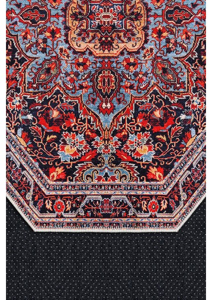Şönil Halı, Makinada Yıkanabilir, Kaymaz Dokuma Taban, Modern & Dekoratif Tasarım FR611