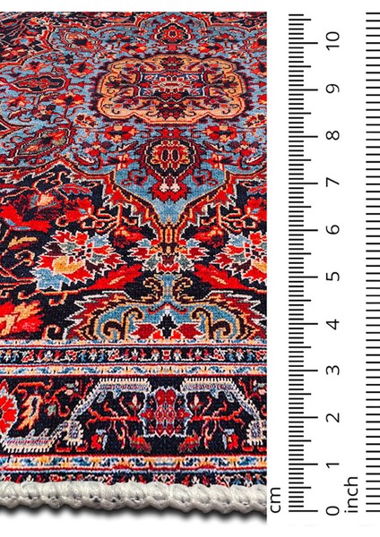 Şönil Halı, Makinada Yıkanabilir, Kaymaz Dokuma Taban, Modern & Dekoratif Tasarım FR611