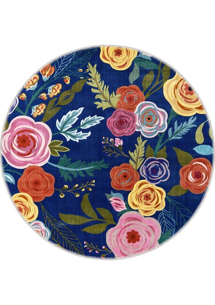Şönil Halı, Makinada Yıkanabilir, Kaymaz Dokuma Taban, Modern & Dekoratif Tasarım FR821