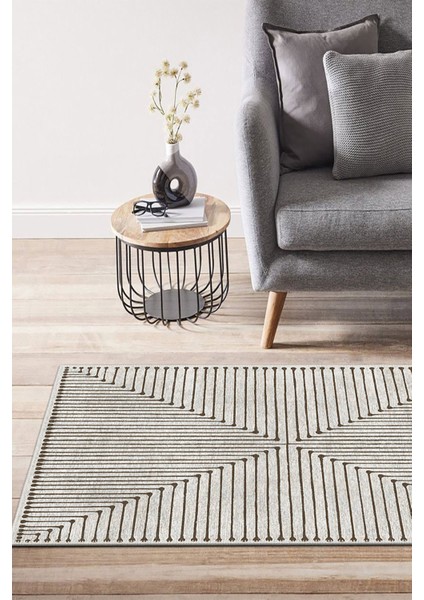 Şönil Halı, Makinada Yıkanabilir, Kaymaz Dokuma Taban, Modern & Dekoratif Tasarım FR657 fiyatları