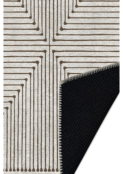 Şönil Halı, Makinada Yıkanabilir, Kaymaz Dokuma Taban, Modern & Dekoratif Tasarım FR657 fırsatları