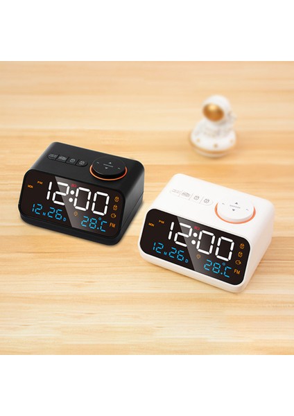 Büyük LED Ekranlı Radyolu Dijital Alarm Saat (Yurt Dışından)