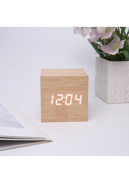Popüler Alarm Saat Aynası Büyük Ekranlı Dijital 671 Siyah Kabuk (Yurt Dışından)