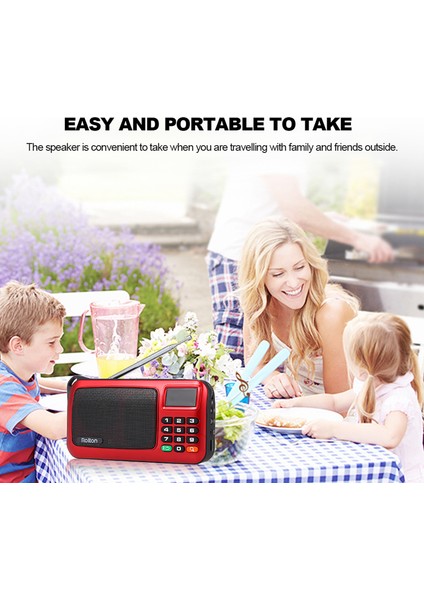 Rolton W405 Fm Dijital Radyo Taşınabilir Hifi Stereo Tf Müzik Oynatıcı (Yurt Dışından) fırsatları