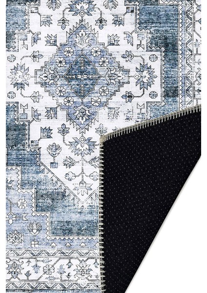 Şönil Halı, Makinada Yıkanabilir, Kaymaz Dokuma Taban, Modern & Dekoratif Tasarım FR1016