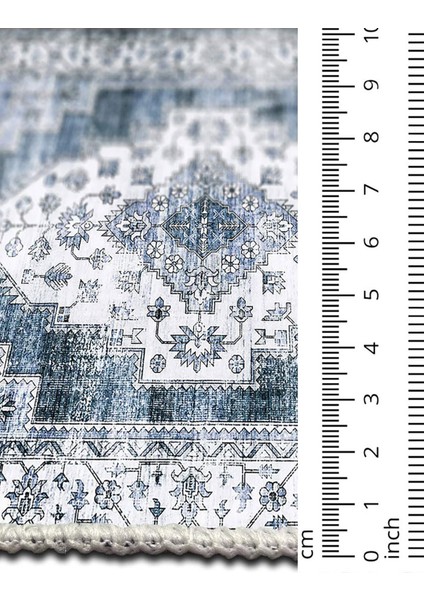 Şönil Halı, Makinada Yıkanabilir, Kaymaz Dokuma Taban, Modern & Dekoratif Tasarım FR1016