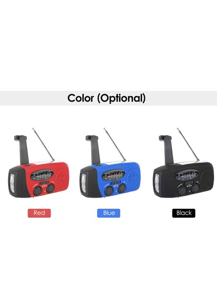 Acil Radyo El Kranklı Güneş Enerjili Taşınabilir (Yurt Dışından) fırsatları