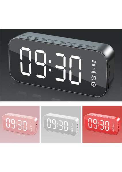 Digital Alarm Saatli Bluetooth Hoparlörlü Radyo (Yurt Dışından)