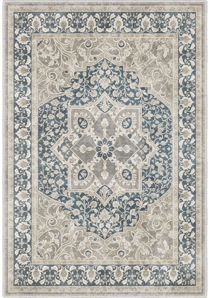 Şönil Halı, Makinada Yıkanabilir, Kaymaz Dokuma Taban, Modern & Dekoratif Tasarım FR109