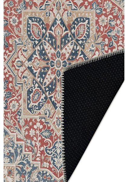 Şönil Halı, Makinada Yıkanabilir, Kaymaz Dokuma Taban, Modern & Dekoratif Tasarım FR542 fırsatları