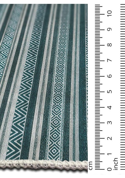 Şönil Halı, Makinada Yıkanabilir, Kaymaz Dokuma Taban, Modern & Dekoratif Tasarım FR1255