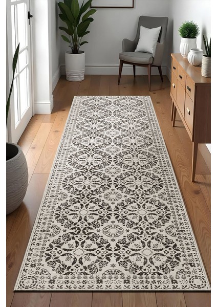 Şönil Halı, Makinada Yıkanabilir, Kaymaz Dokuma Taban, Modern & Dekoratif Tasarım FR917
