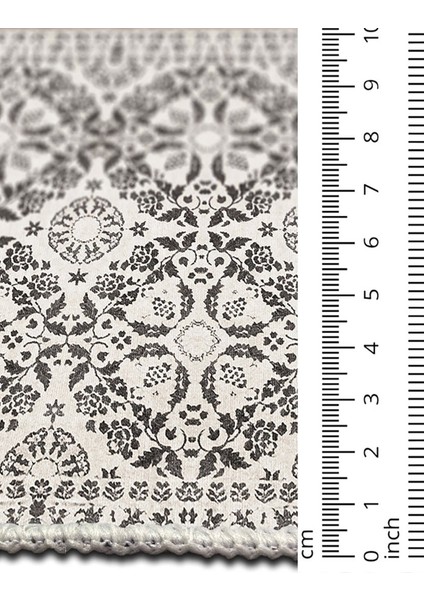 Şönil Halı, Makinada Yıkanabilir, Kaymaz Dokuma Taban, Modern & Dekoratif Tasarım FR917