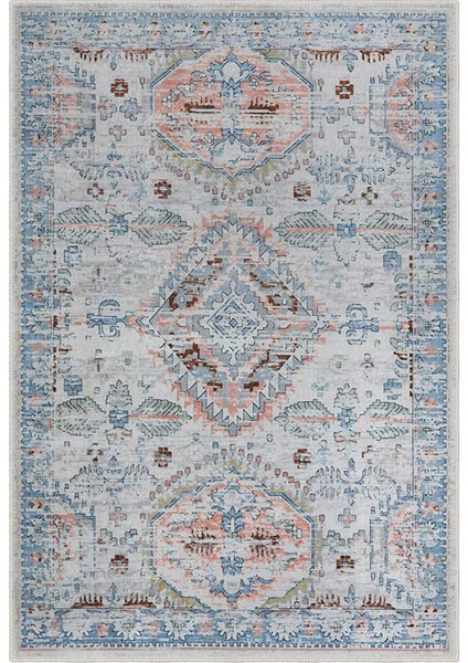 Şönil Halı, Makinada Yıkanabilir, Kaymaz Dokuma Taban, Modern & Dekoratif Tasarım FR1234