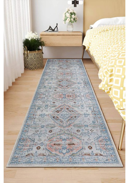 Şönil Halı, Makinada Yıkanabilir, Kaymaz Dokuma Taban, Modern & Dekoratif Tasarım FR1234