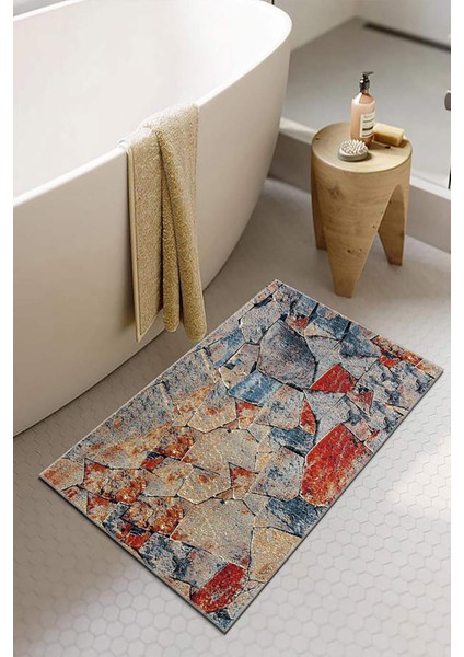 Şönil Halı, Makinada Yıkanabilir, Kaymaz Dokuma Taban, Modern & Dekoratif Tasarım FR1077