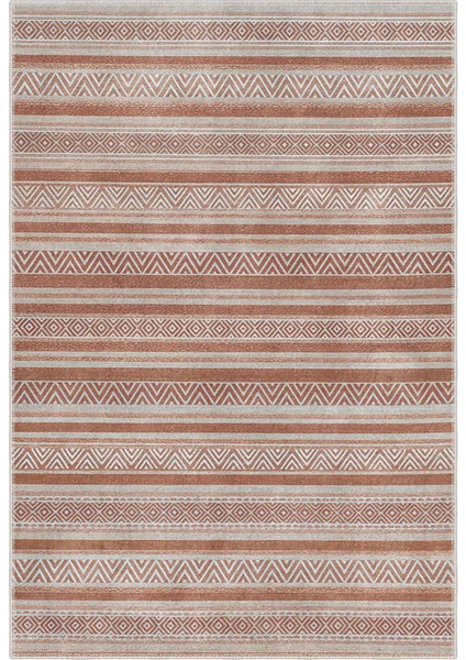 Şönil Halı, Makinada Yıkanabilir, Kaymaz Dokuma Taban, Modern & Dekoratif Tasarım FR1262