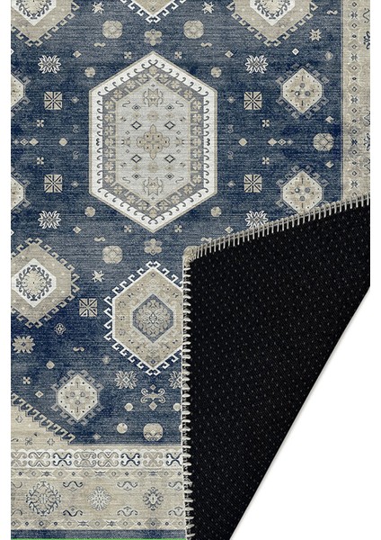 Şönil Halı, Makinada Yıkanabilir, Kaymaz Dokuma Taban, Modern & Dekoratif Tasarım FR905