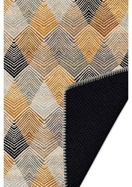 Şönil Halı, Makinada Yıkanabilir, Kaymaz Dokuma Taban, Modern & Dekoratif Tasarım FR1095 fırsatları