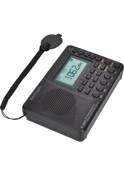 HRD-603 Taşınabilir Radyo Am/fm Tf Kartı ve Bluetooth Destekli (Yurt Dışından)