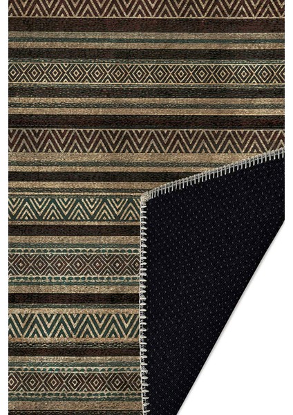 Şönil Halı, Makinada Yıkanabilir, Kaymaz Dokuma Taban, Modern & Dekoratif Tasarım FR1274 fırsatları