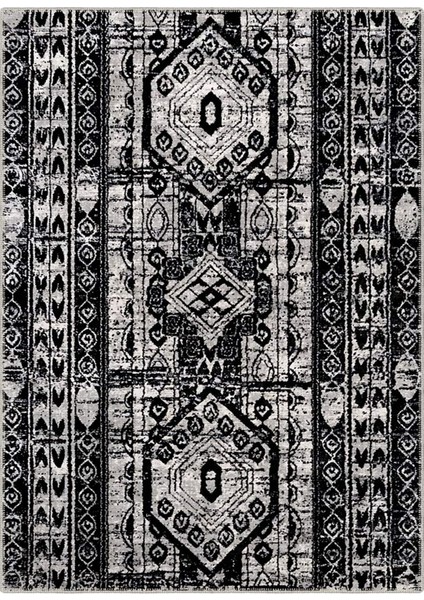 Şönil Halı, Makinada Yıkanabilir, Kaymaz Dokuma Taban, Modern & Dekoratif Tasarım FR1056