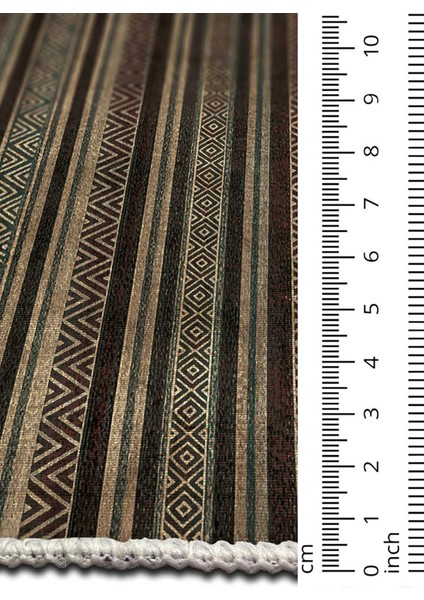 Şönil Halı, Makinada Yıkanabilir, Kaymaz Dokuma Taban, Modern & Dekoratif Tasarım FR1279