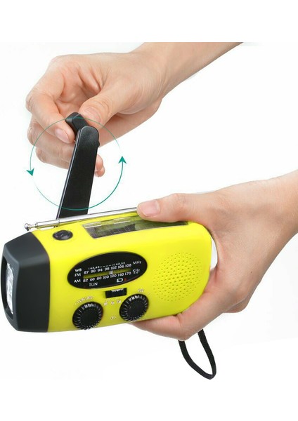 Acil Radyo El Dönen Güneş Enerjili Şarjlı (Yurt Dışından) modelleri