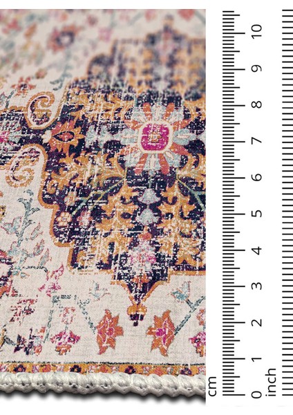 Şönil Halı, Makinada Yıkanabilir, Kaymaz Dokuma Taban, Modern & Dekoratif Tasarım FR518 indirimleri